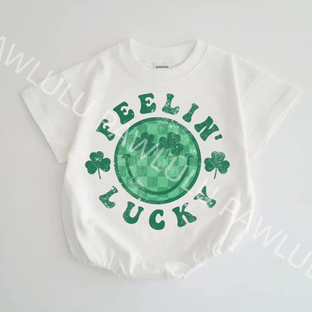 Baby Felling Lucky Romper