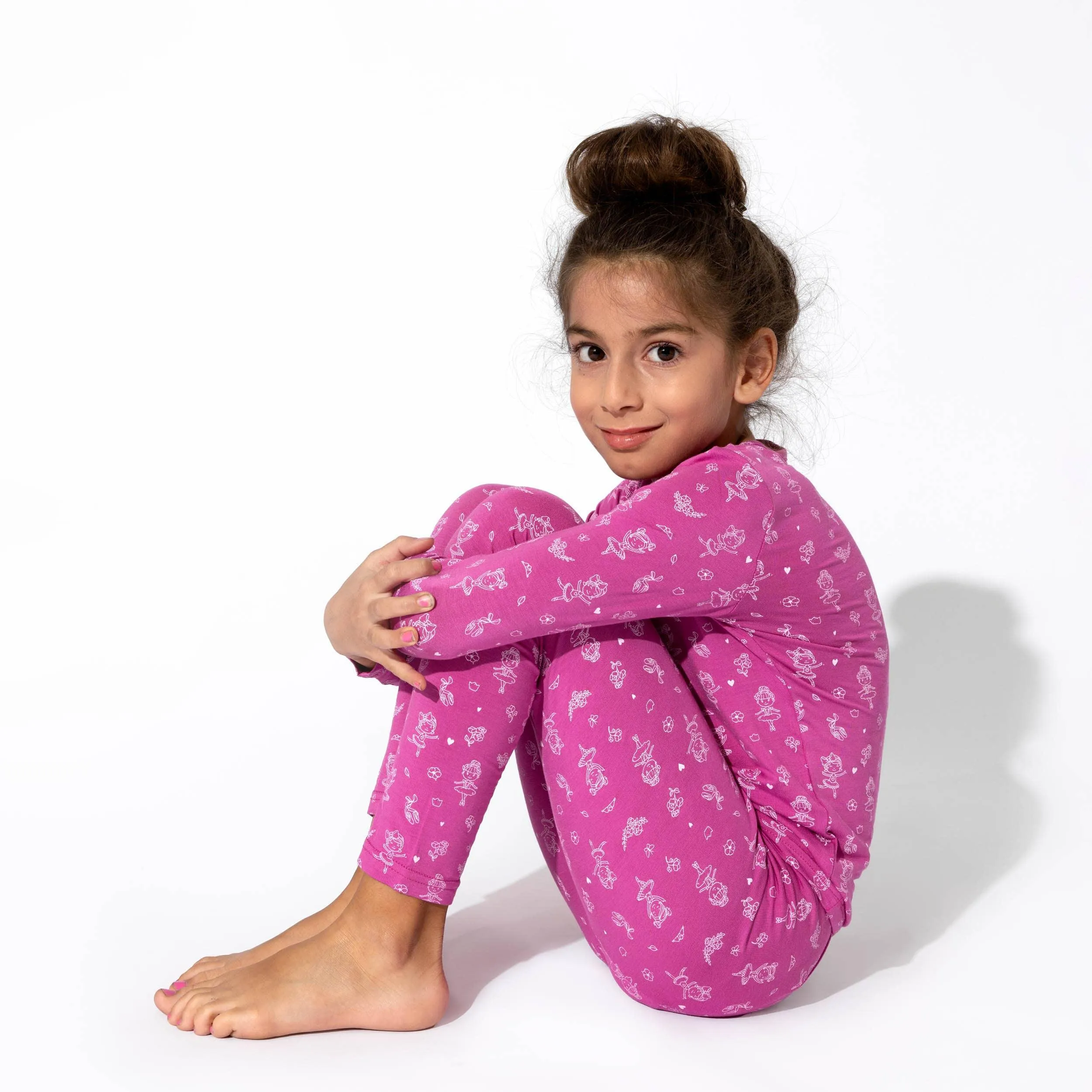 Ballerina Kids Bamboo Pajamas