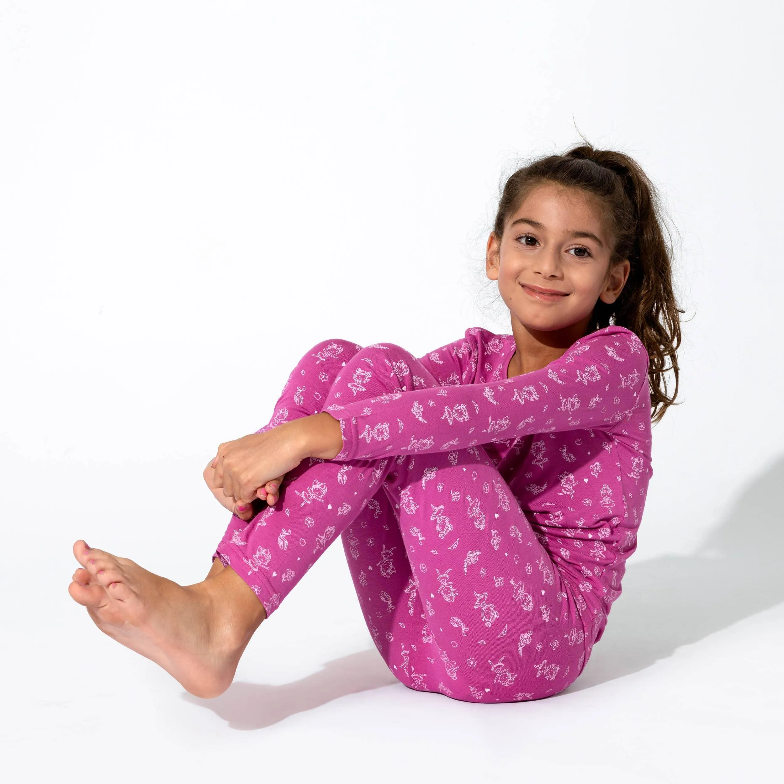 Ballerina Kids Bamboo Pajamas