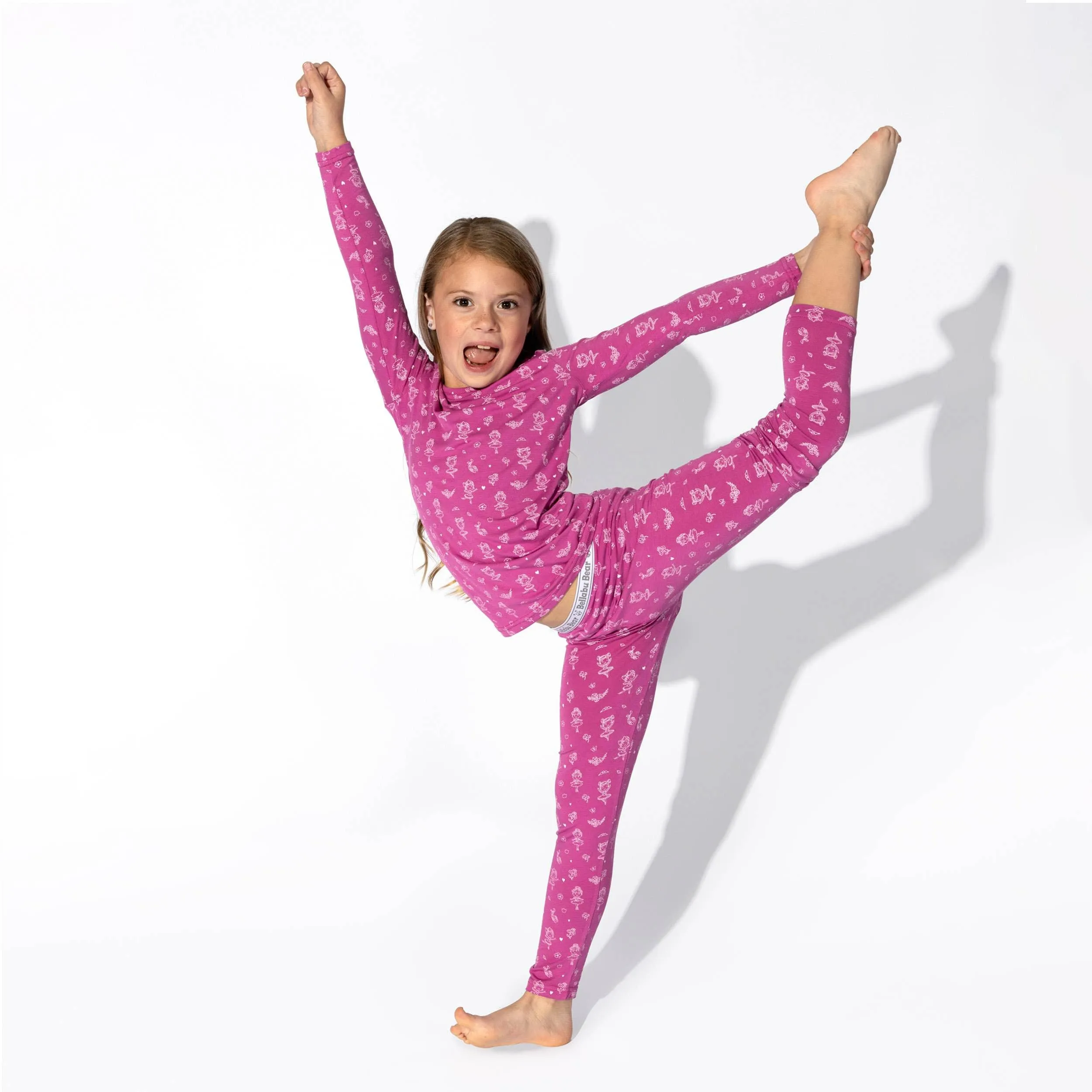 Ballerina Kids Bamboo Pajamas