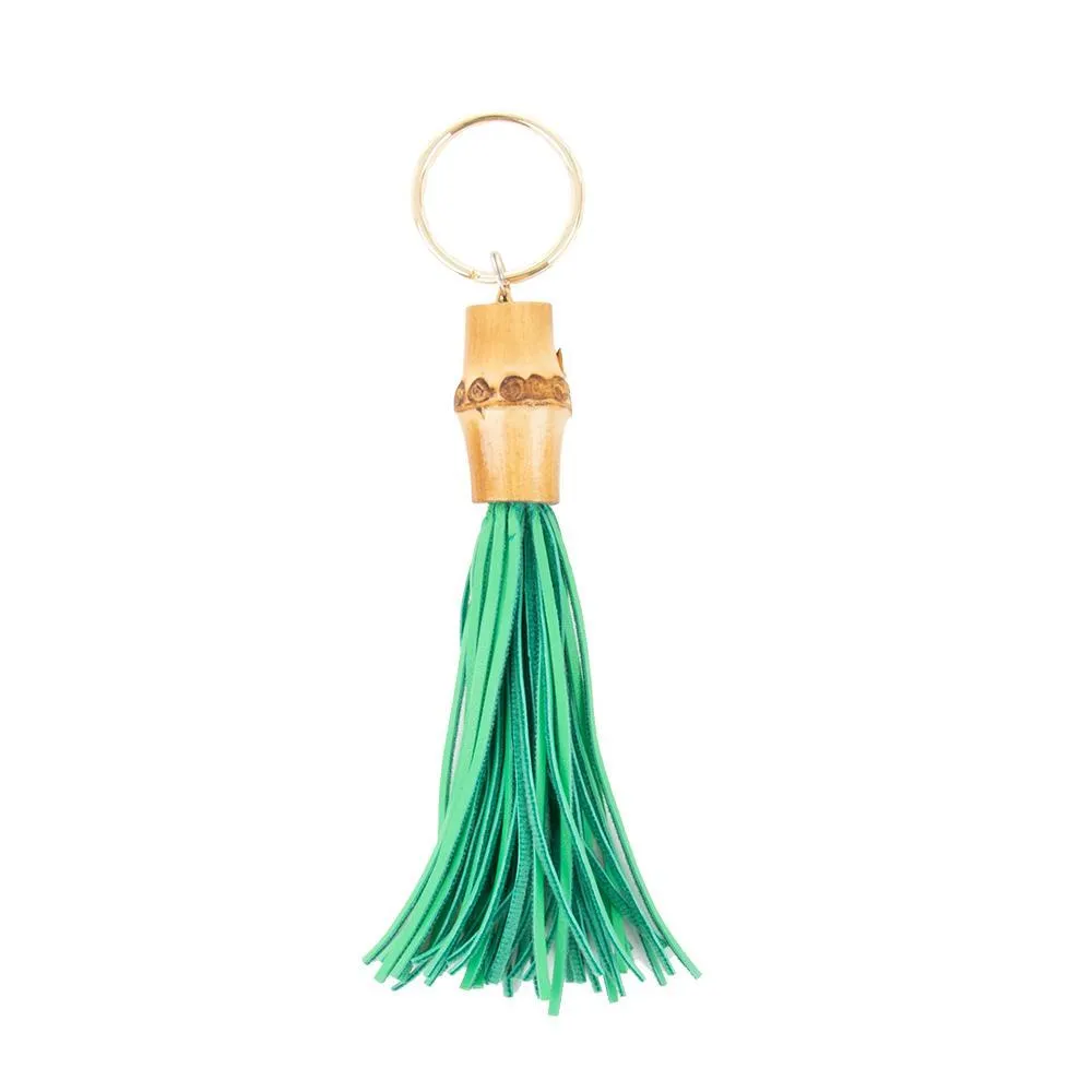 Bamboo Chunky Keychain