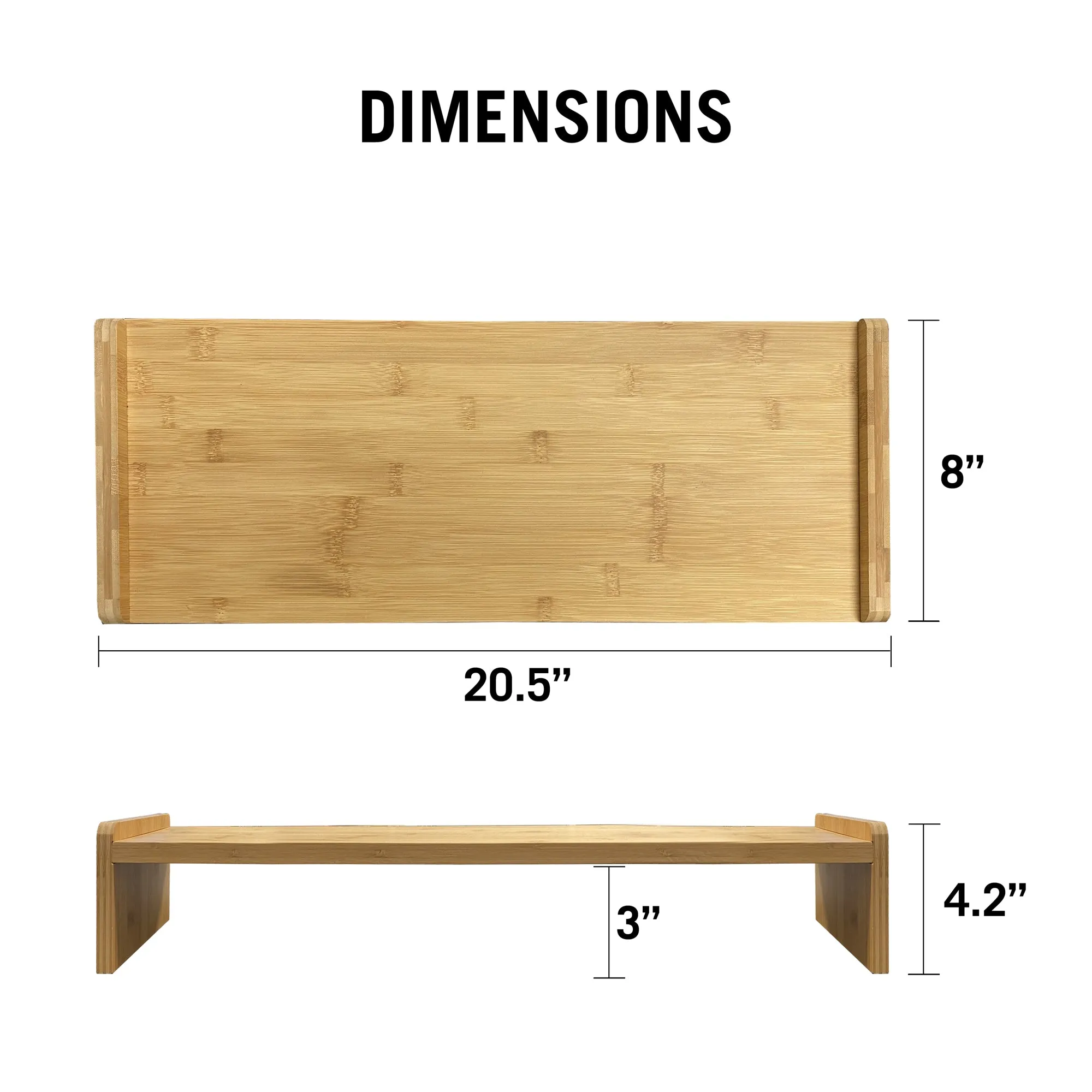 Bamboo Computer/Monitor Stand