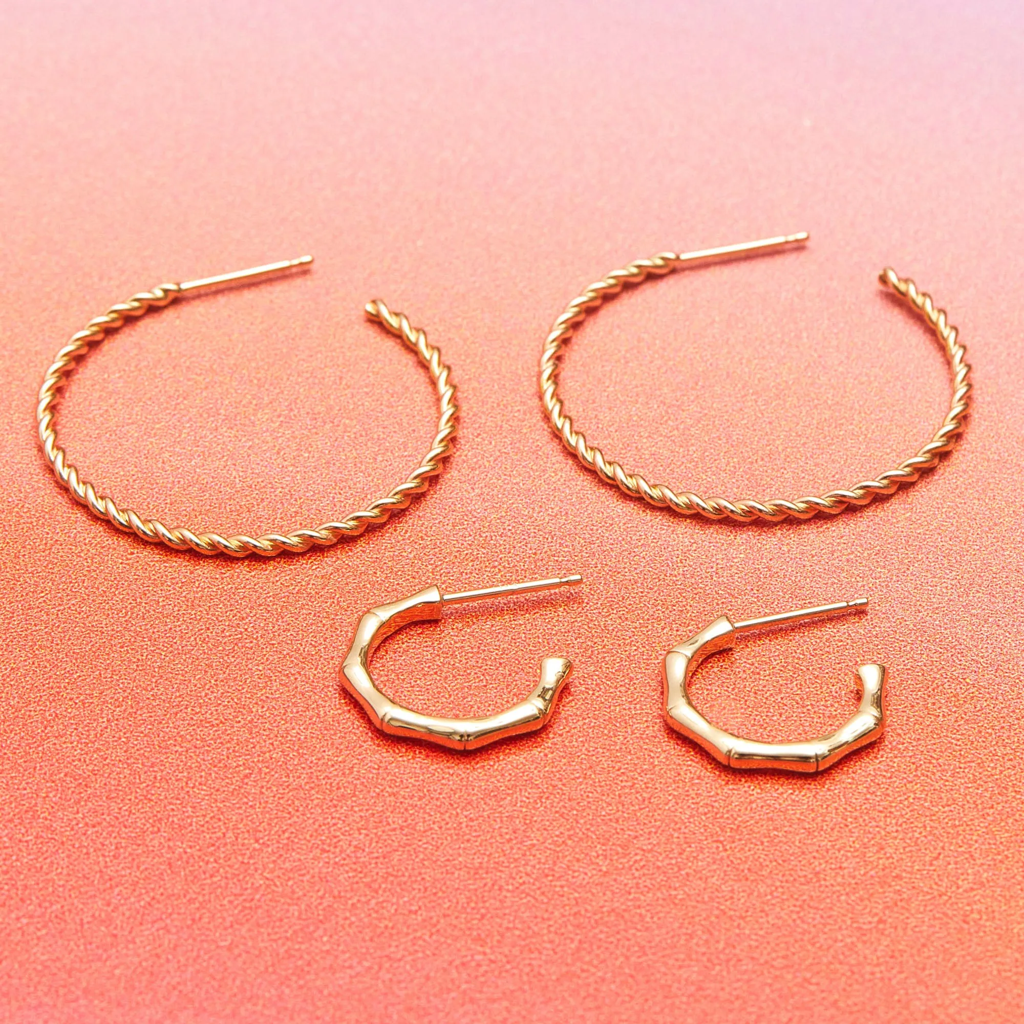 Bamboo Hoops