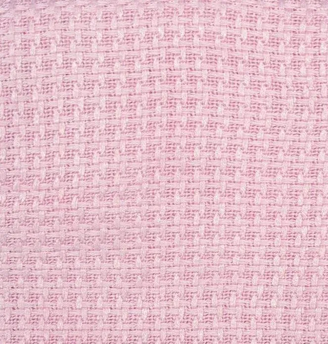 Bamboo knitted blanket - pink