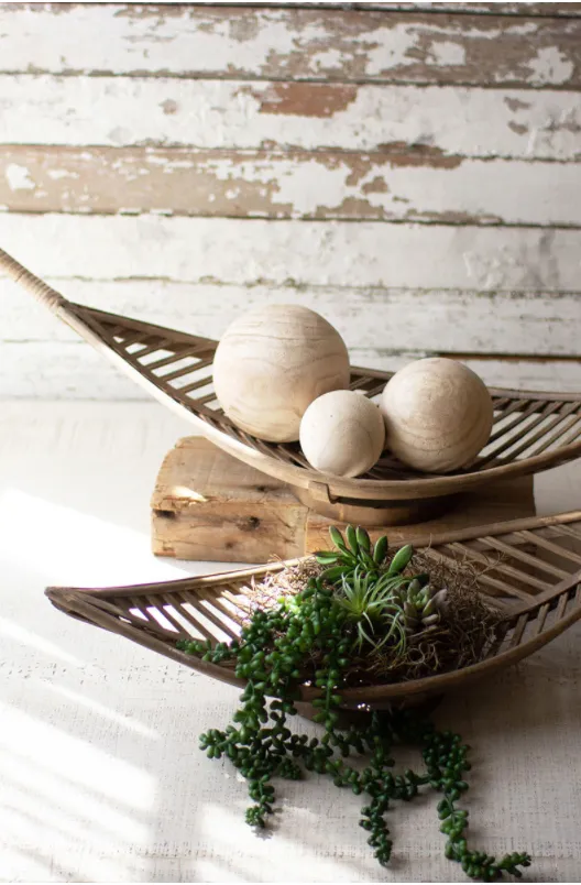 Bamboo Leaf Baskets