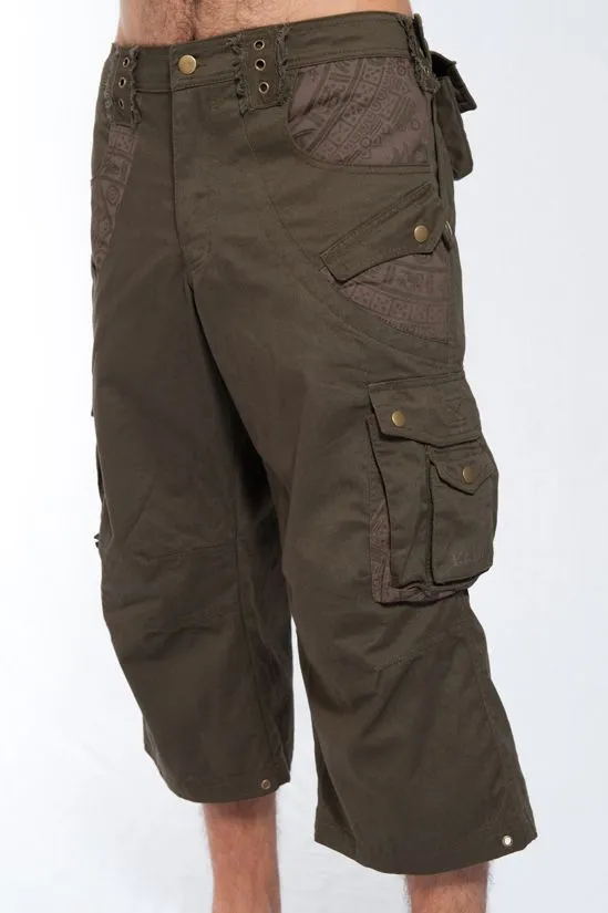 BOOGIE SHORTS OLIVE GREEN