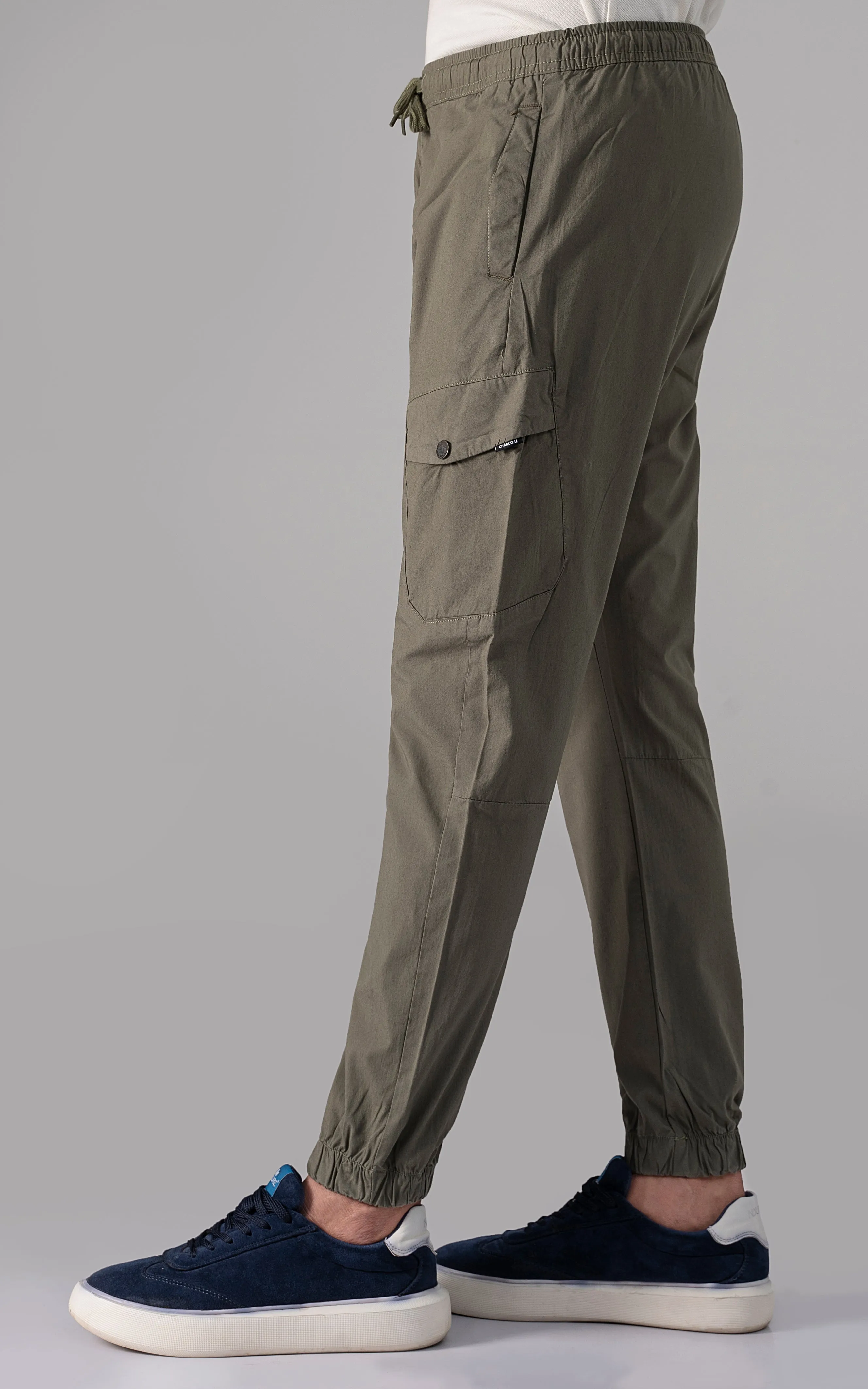 CARGO JOGGER TROUSER OLIVE