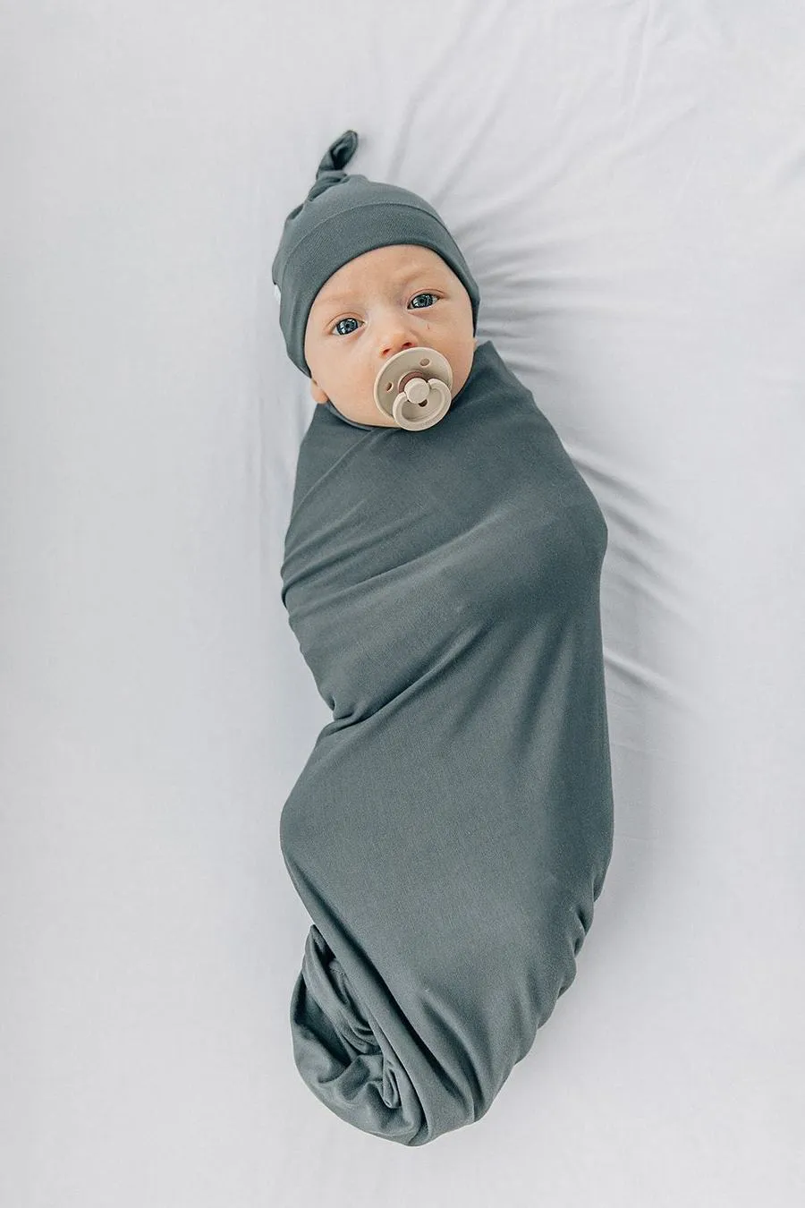 Charcoal Bamboo Swaddle