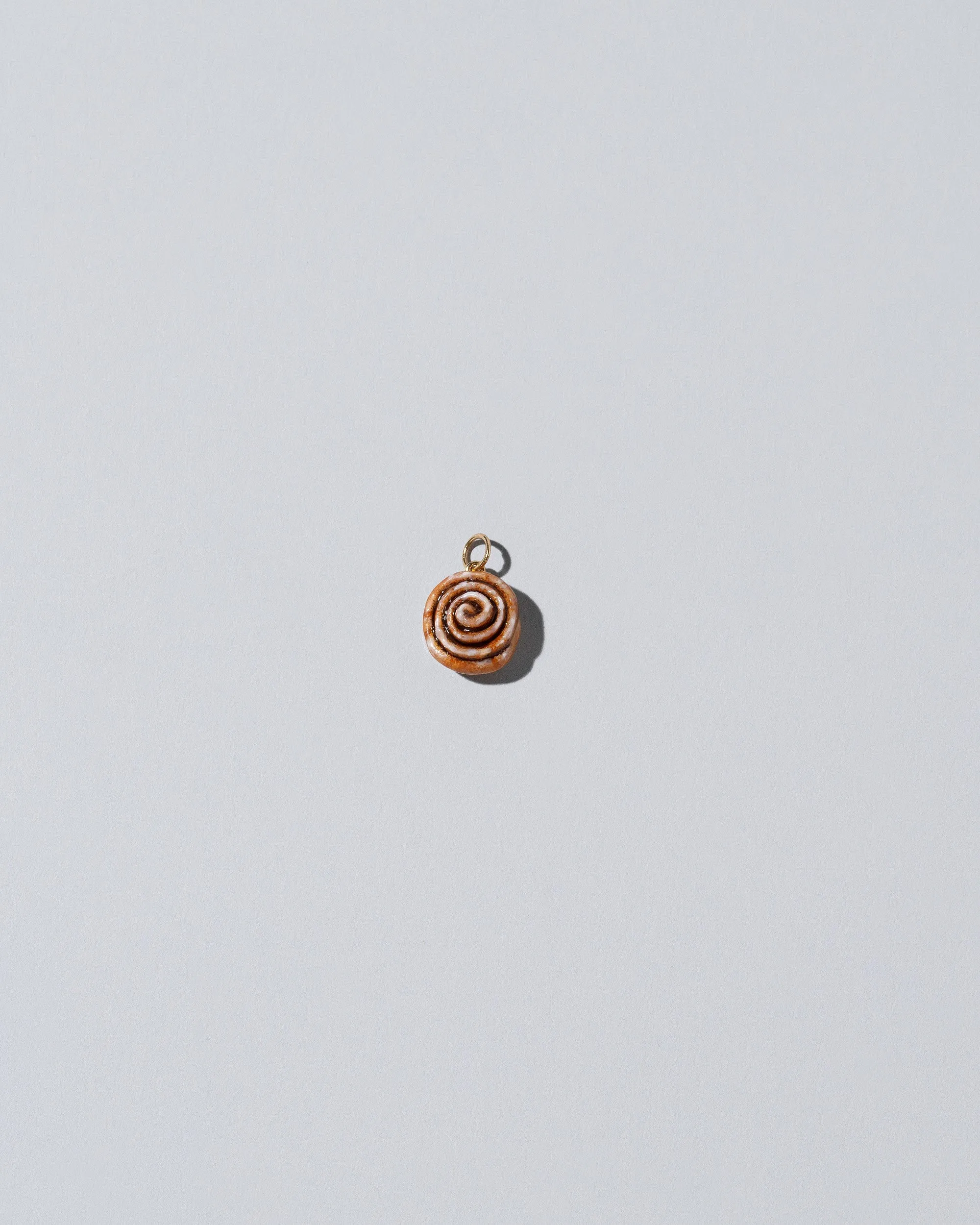 Cinnamon Roll Charm - Enamel