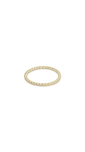 CLASSIC 1MM BEAD BAND