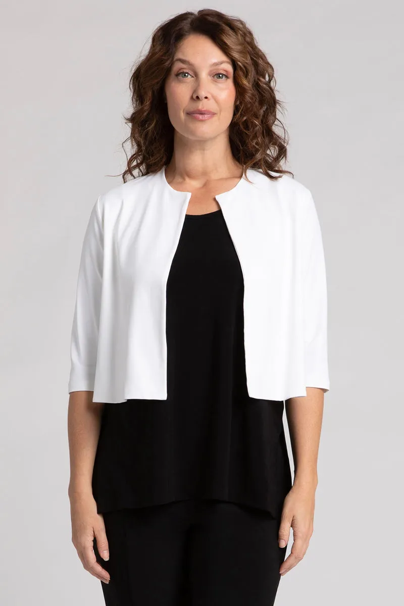 Classic Bolero Cardigan | White