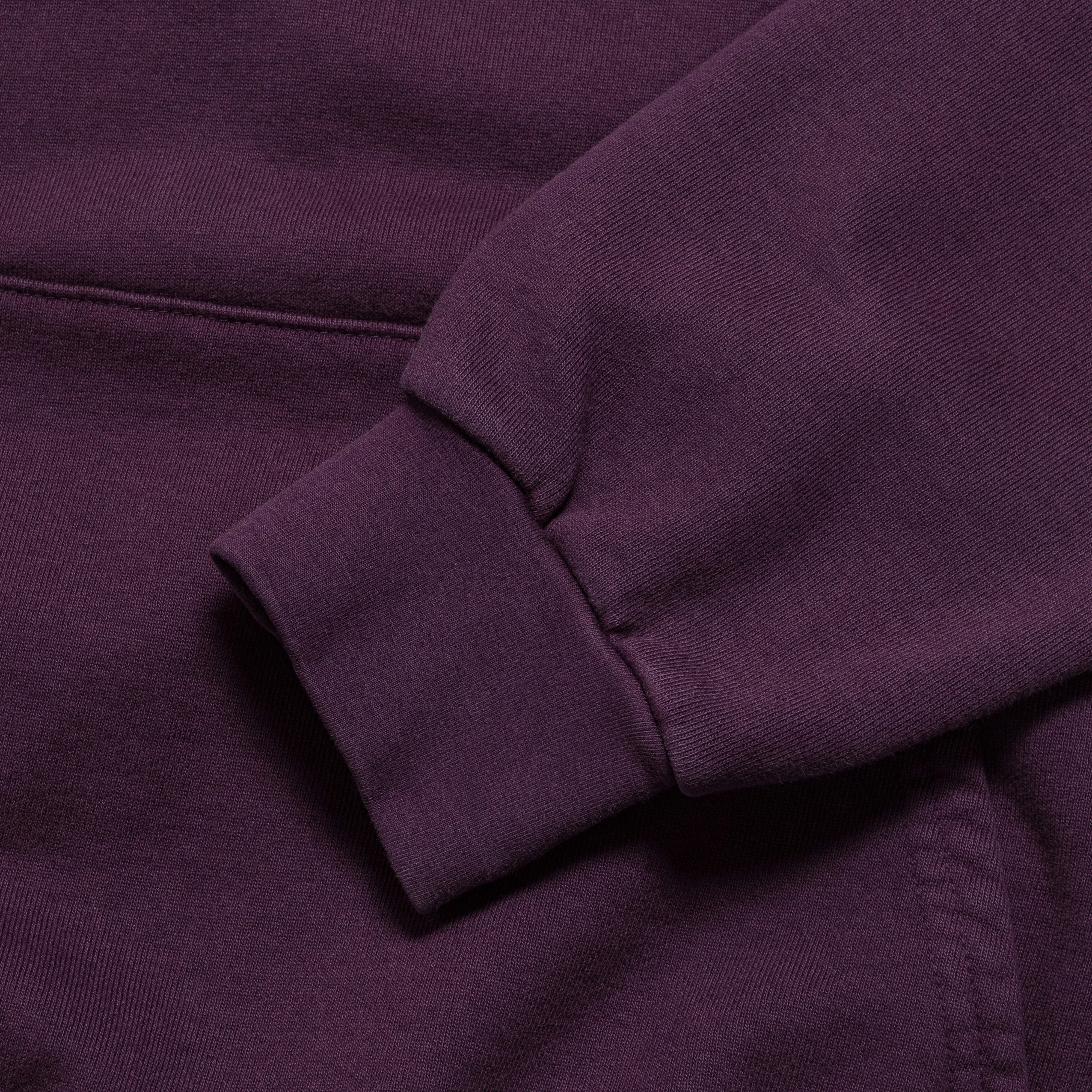 Classic Fit Hoodie - Eggplant