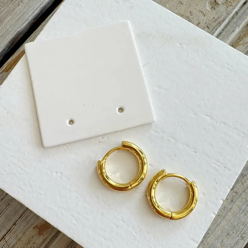 Classic Gold Hoop