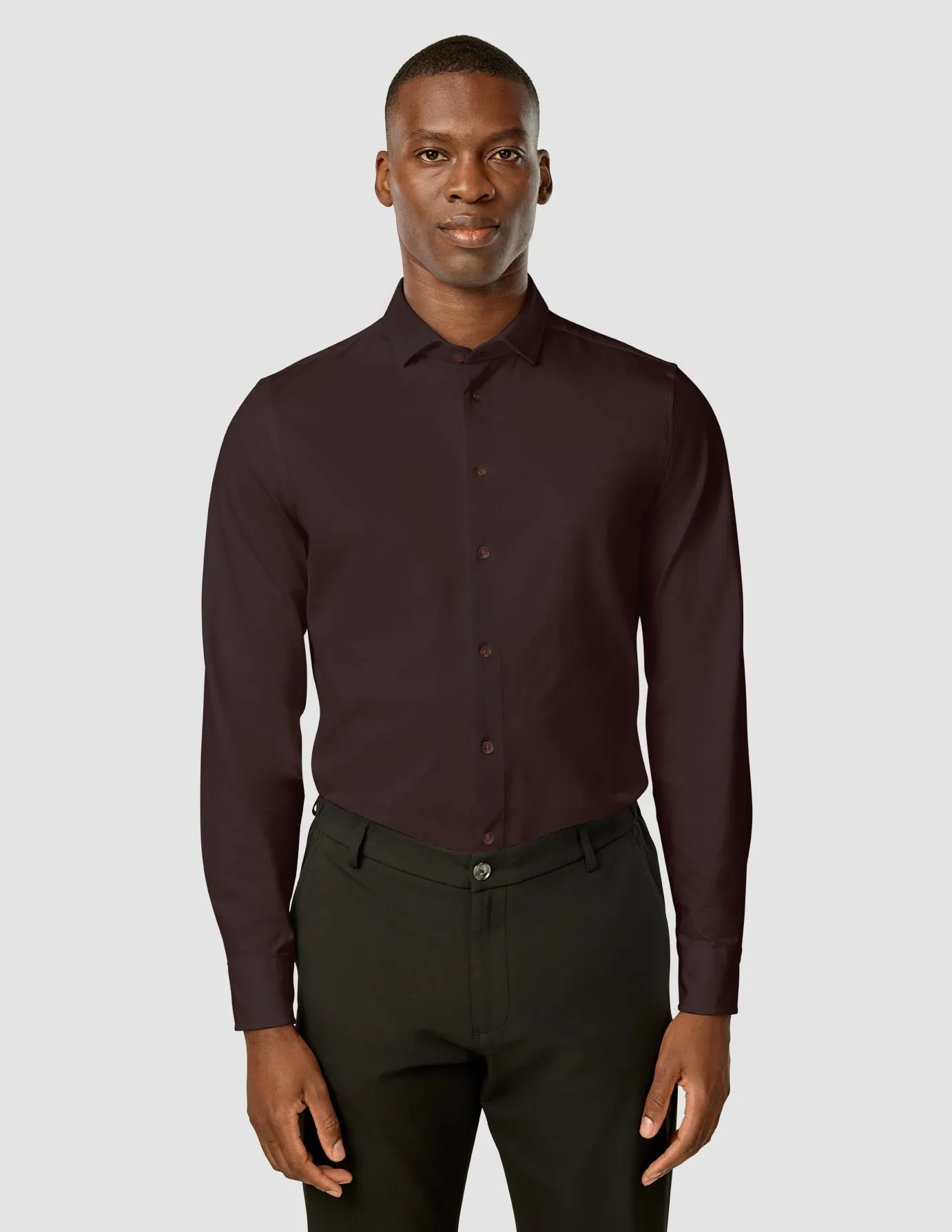 Classic Shirt Slim Espresso