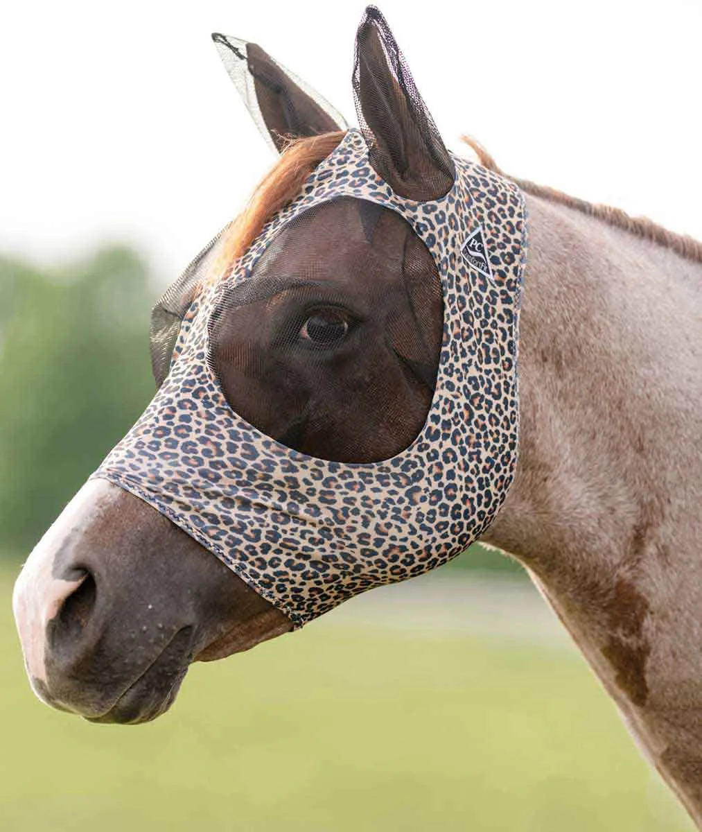 COMFORT LYCRA FLY MASK - AVERAGE HORSE