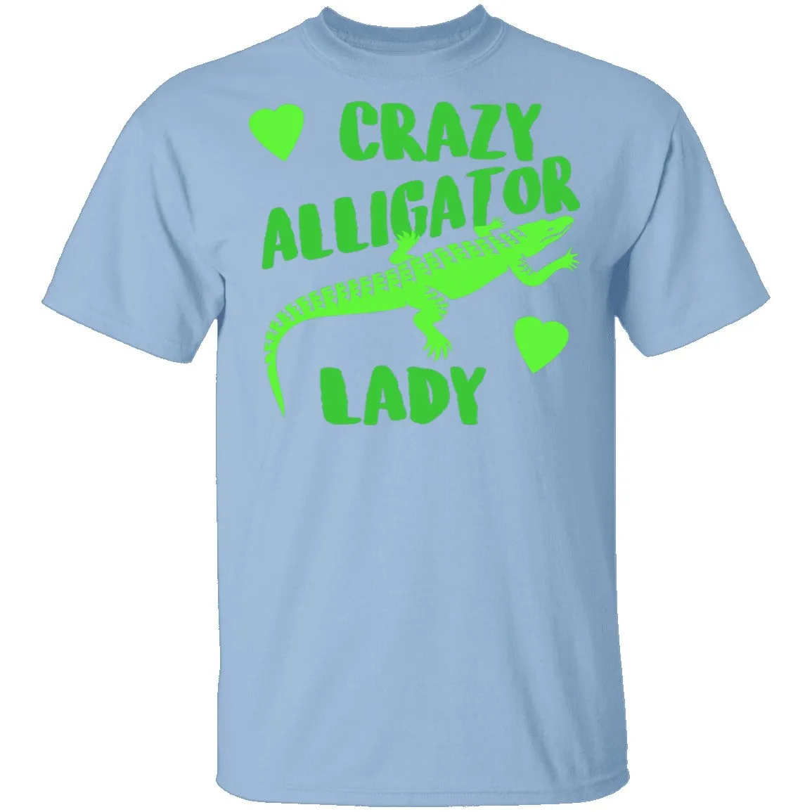 Crazy Alligator Lady T-Shirt