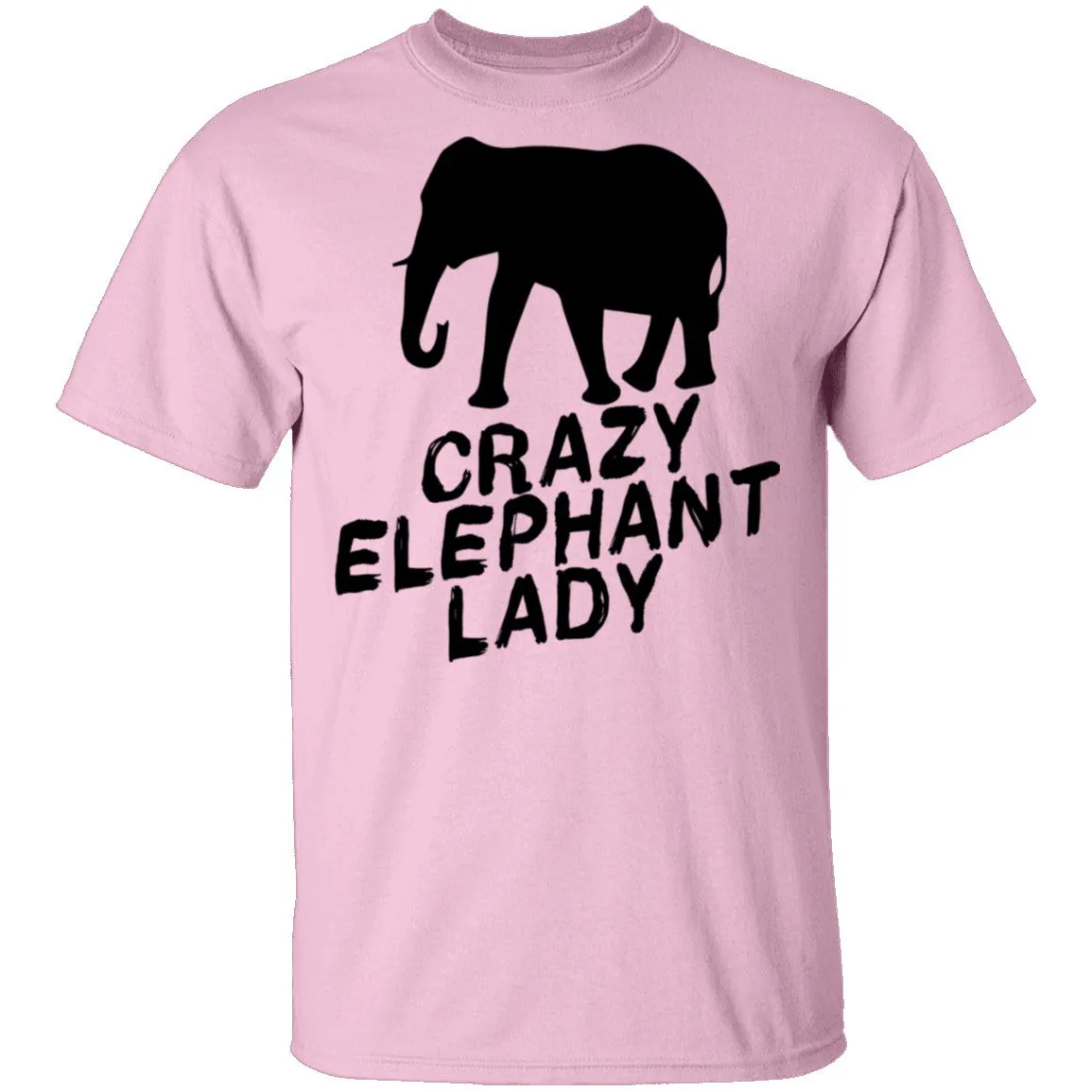 Crazy Elephant Lady T-Shirt