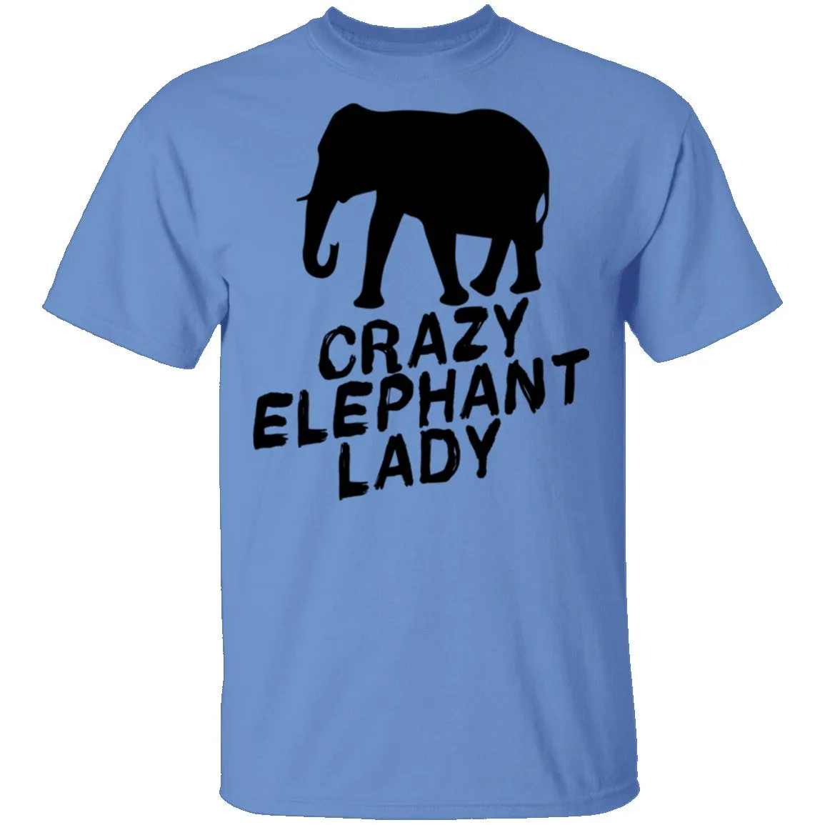 Crazy Elephant Lady T-Shirt