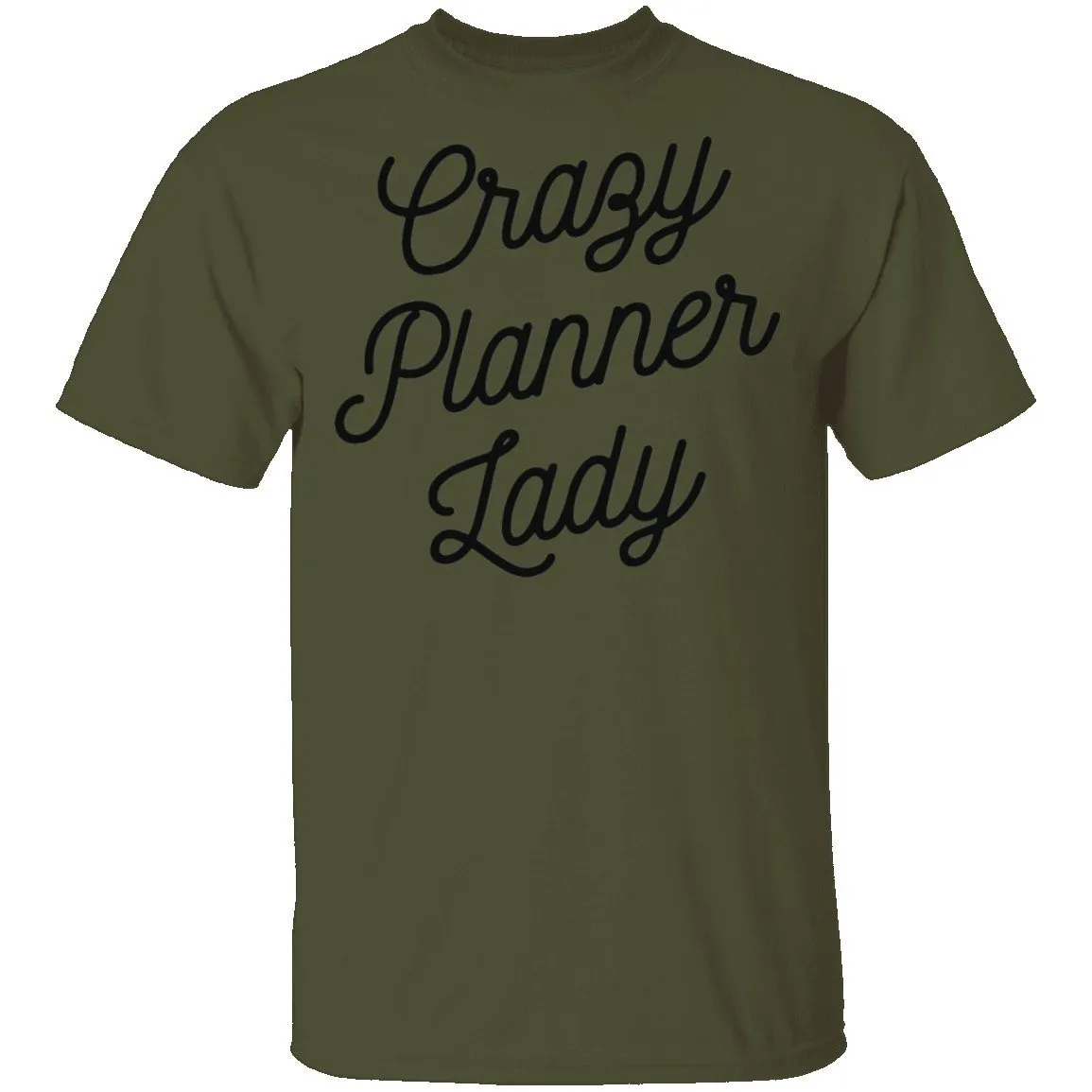 Crazy Planner Lady T-Shirt