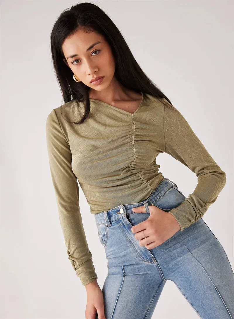 Elodie Top Olive