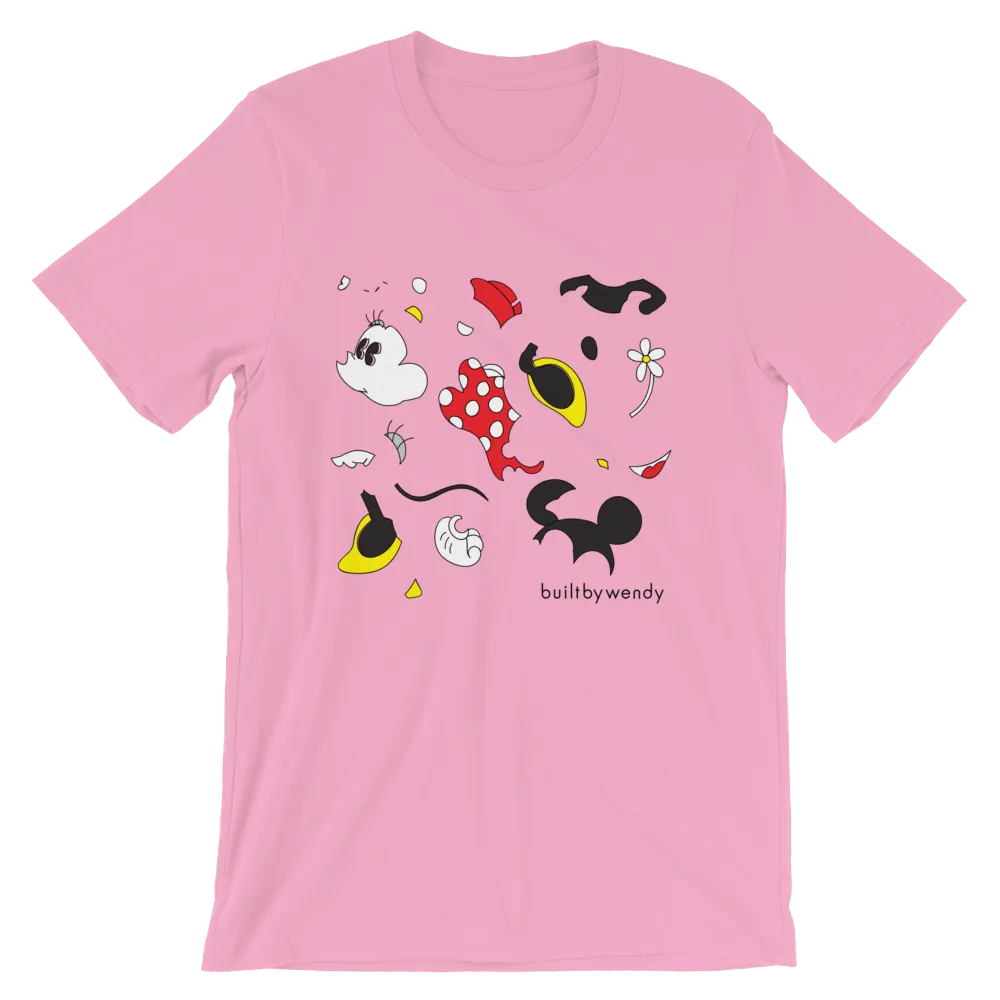 Exploding Lady Mouse T-Shirt