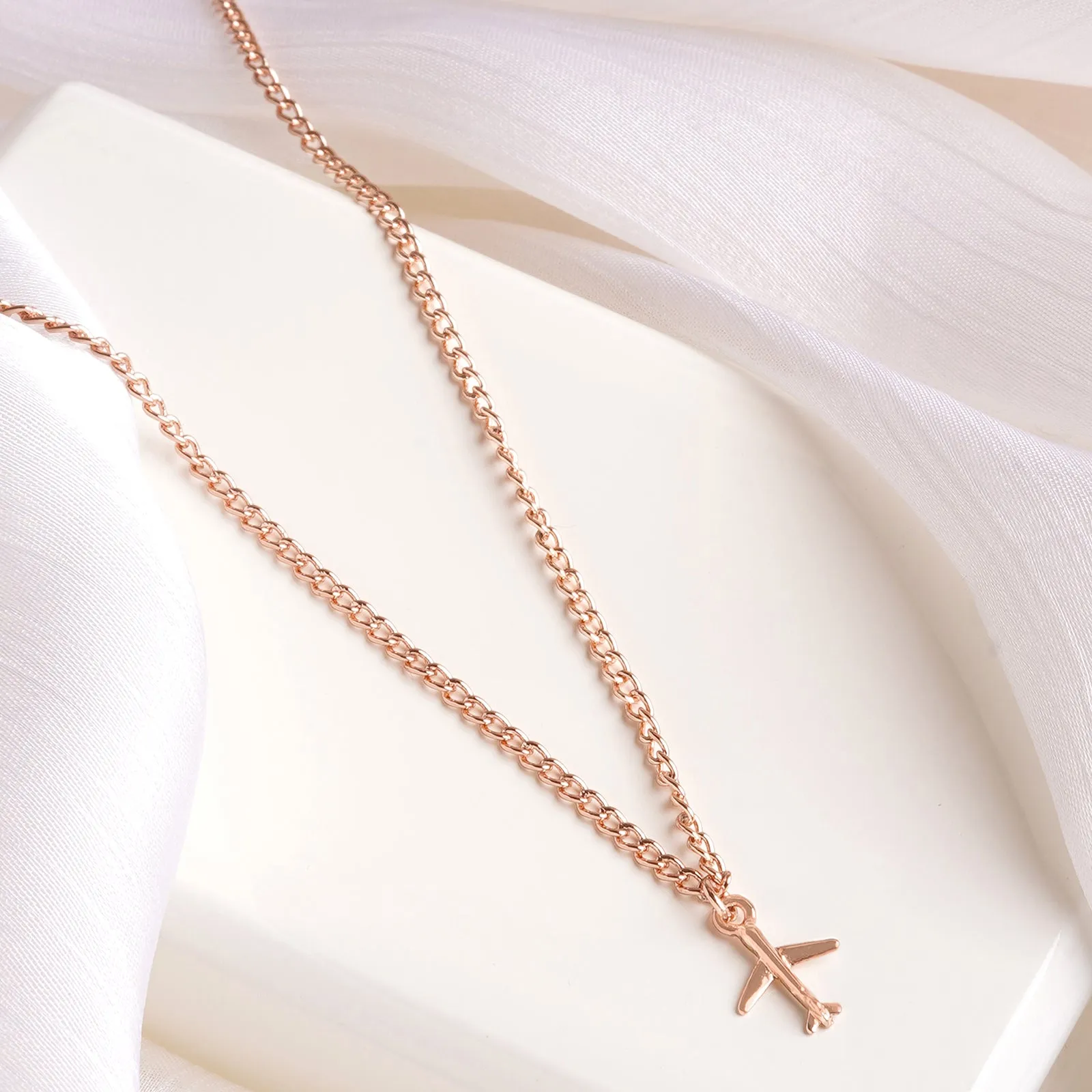 Fly High Rosegold Necklace Charm