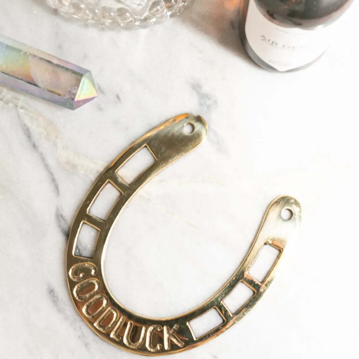 Get Lucky Gold Horseshoe