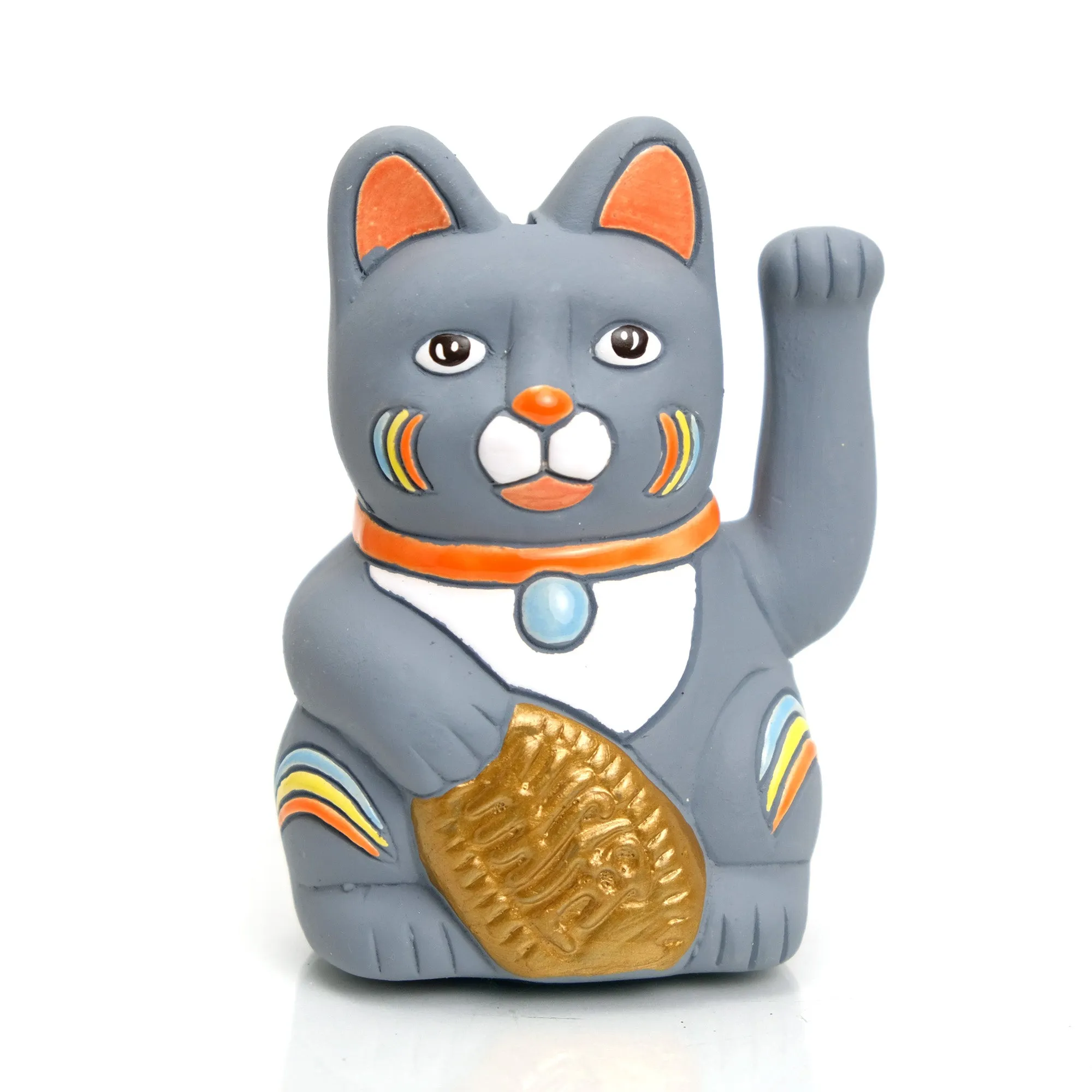 Handpainted Lucky Kitty Bank