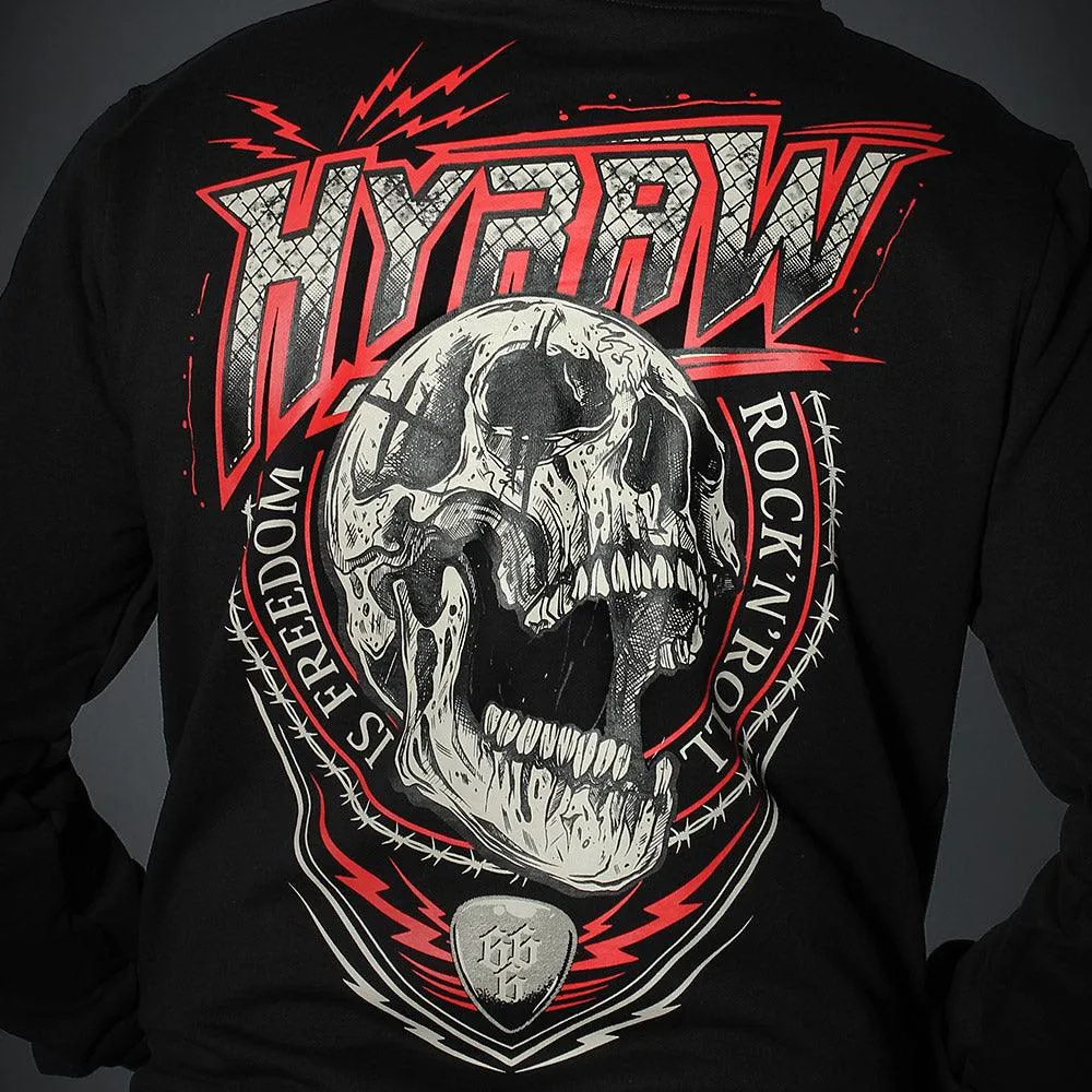 HYRAW Zip Hoodie Rock n Roll