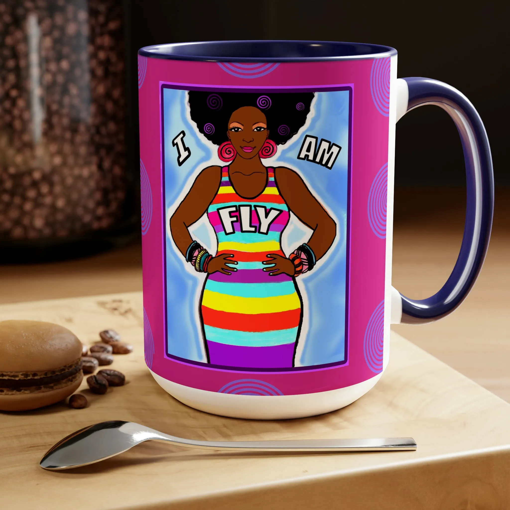 I am Fly Mugs, 15oz