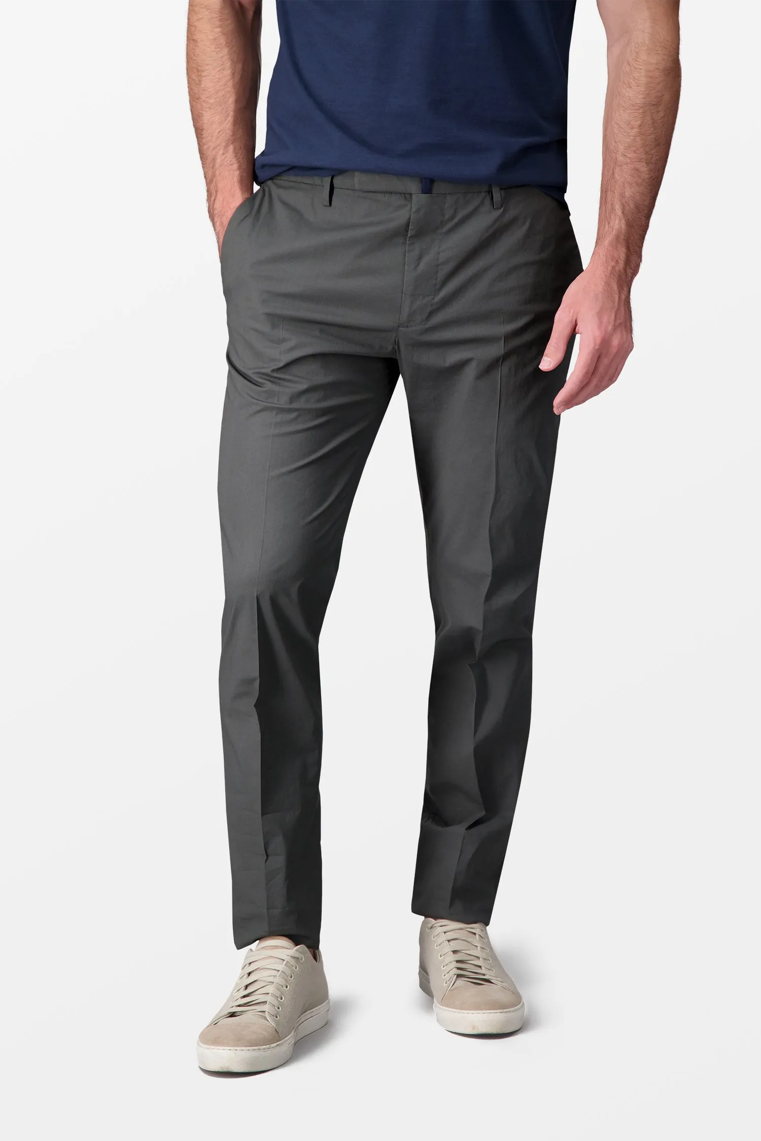 Incotex Grey Classic Pants