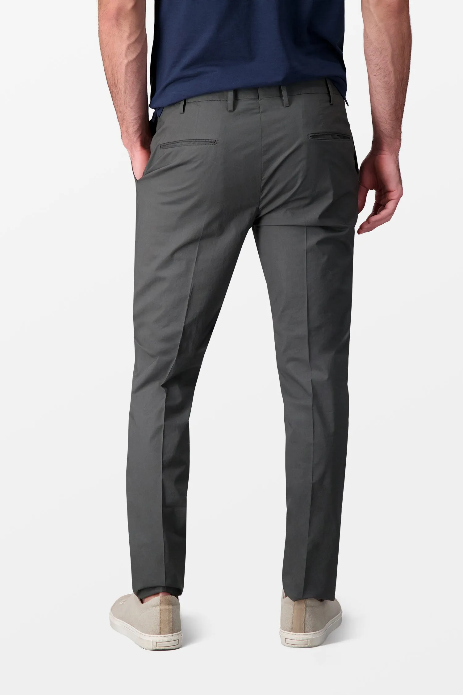 Incotex Grey Classic Pants