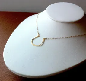 Lucky Horseshoe Necklace