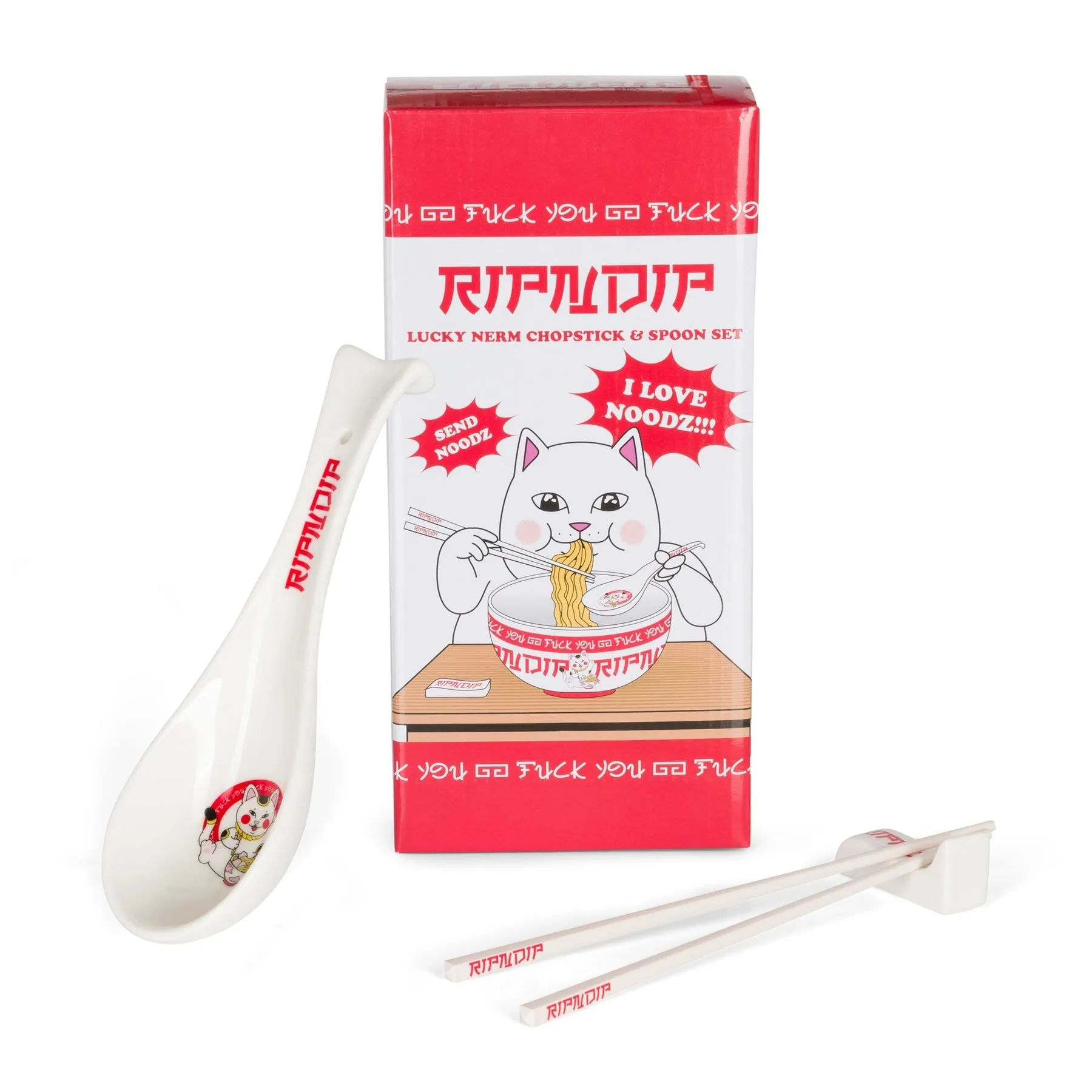 Lucky Nerm Chopstick and Spoon Set