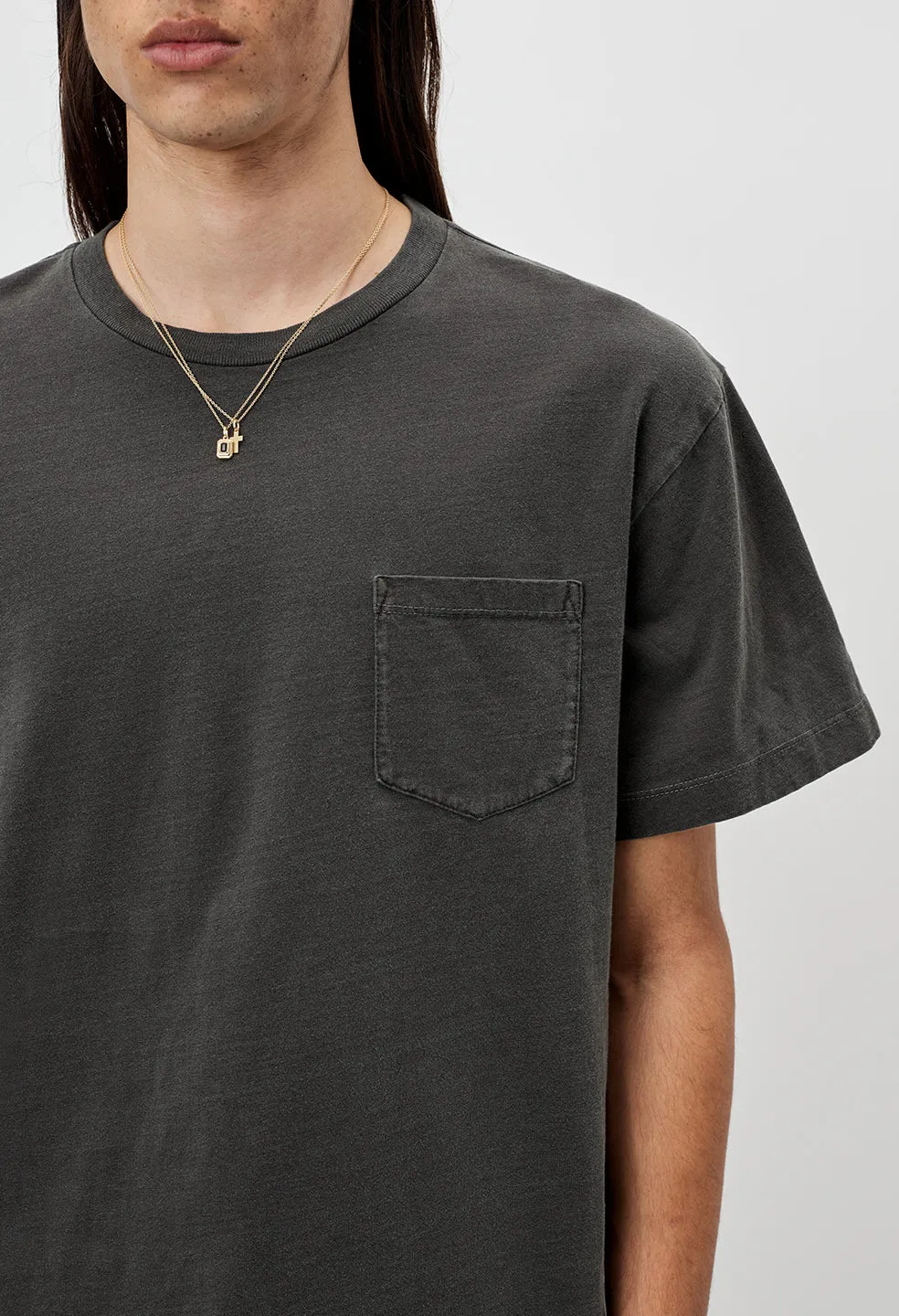 Lucky Pocket Tee / Carbon