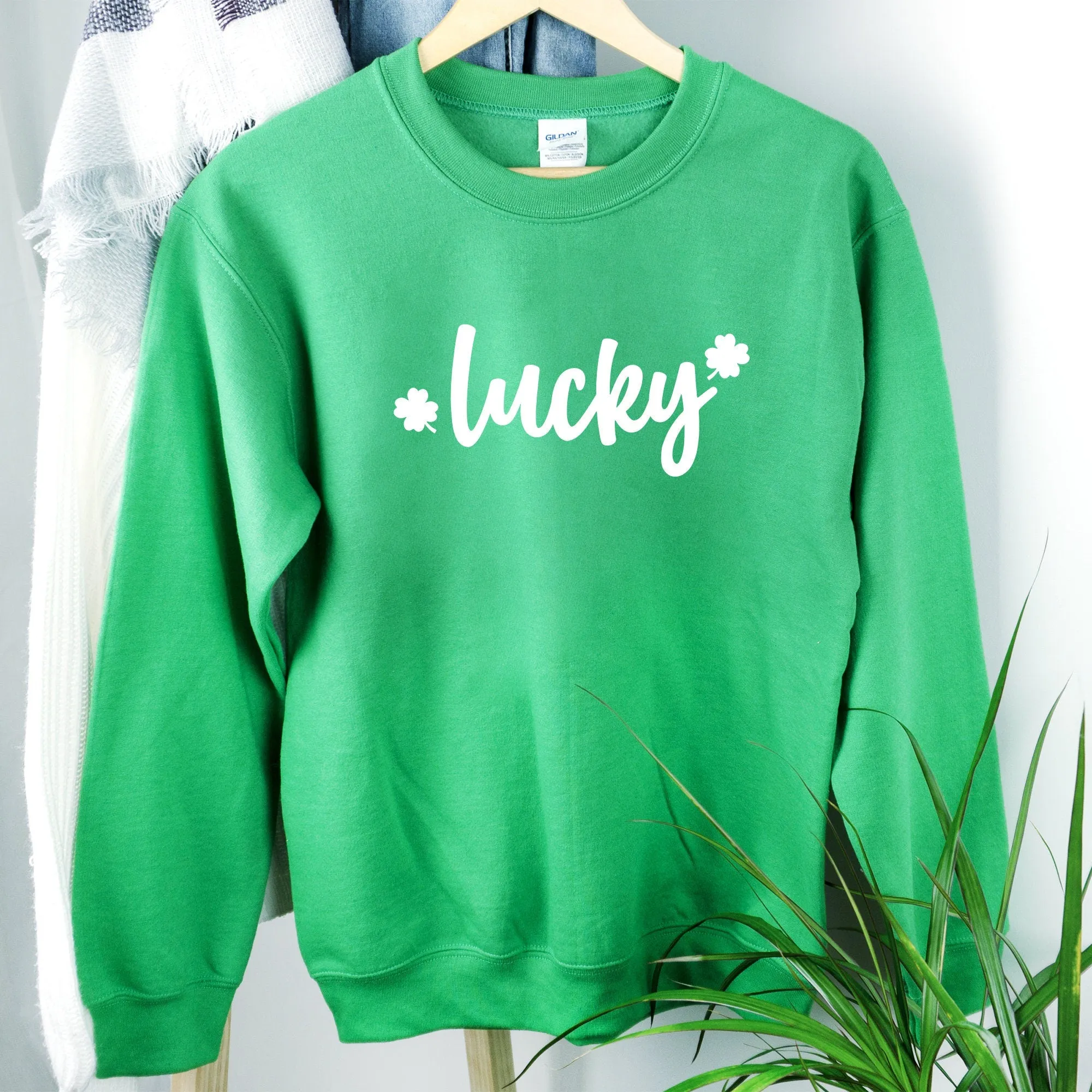 Lucky St Patricks Day Sweatshirt