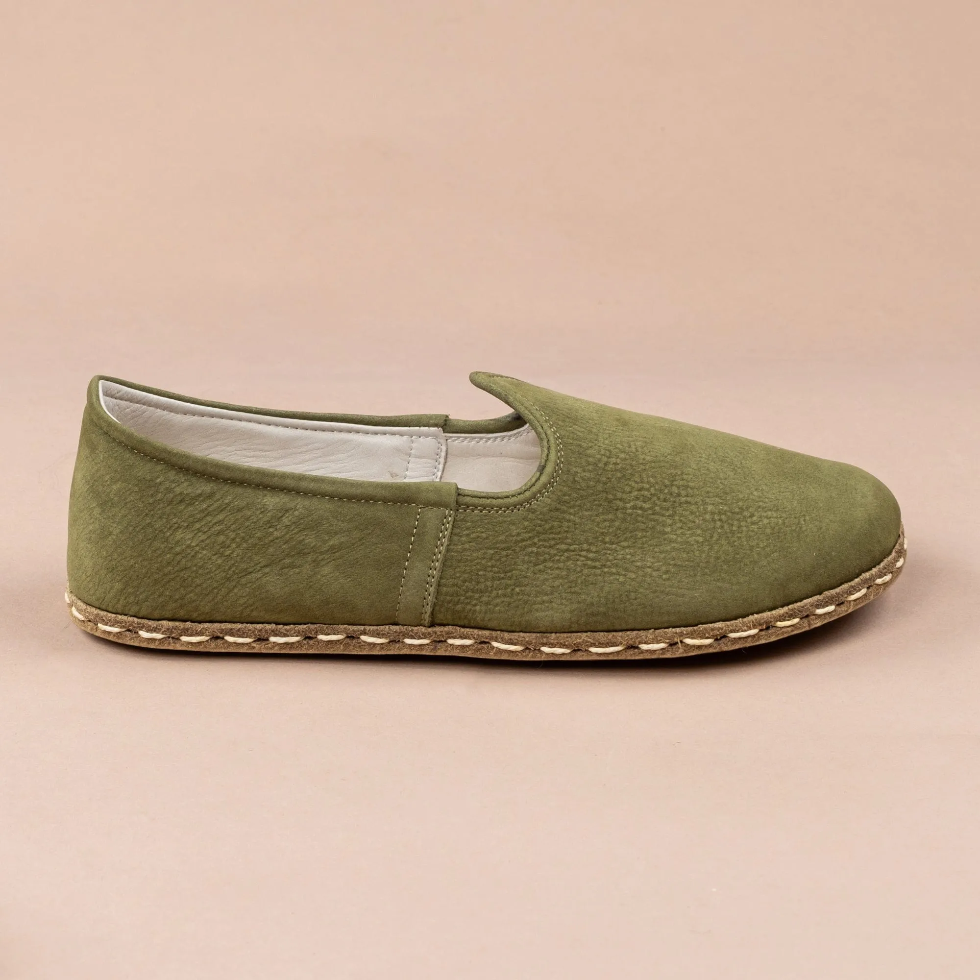 Men's Olive Barefoots