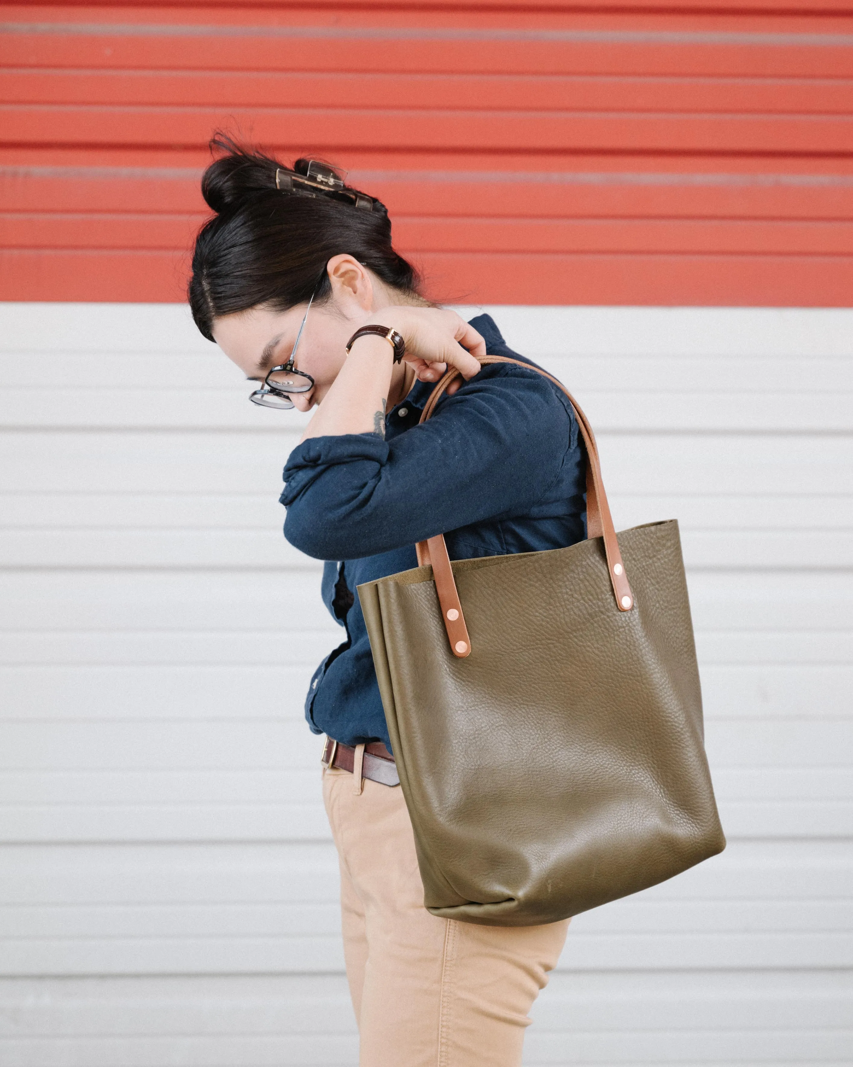 Olive Cypress Tote