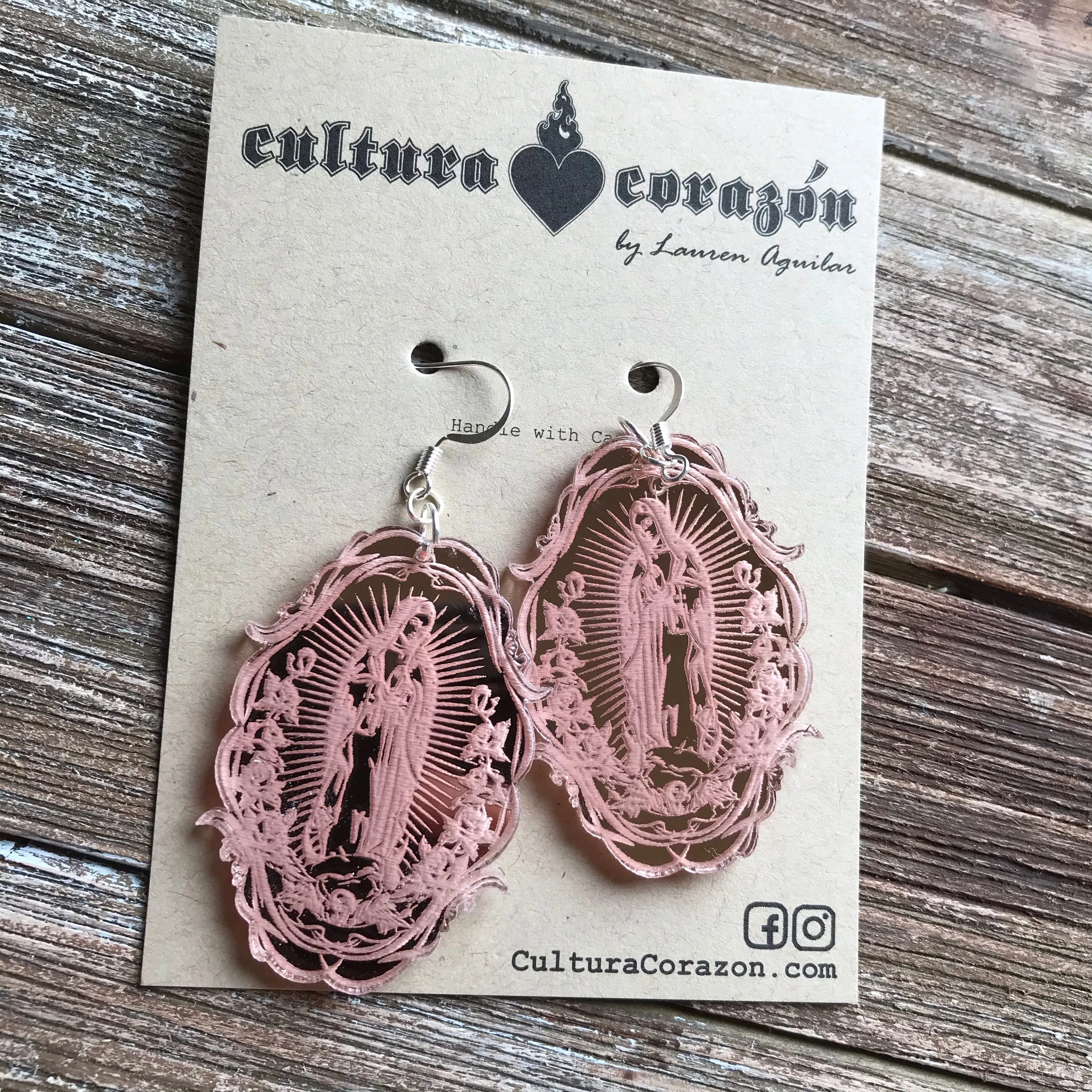 Our Lady of Guadalupe Earrings