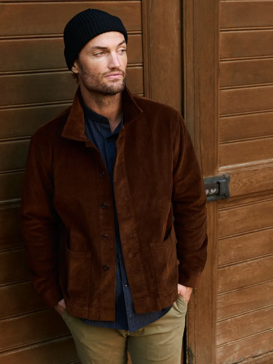 Overshirt Corduroy Classic Brown