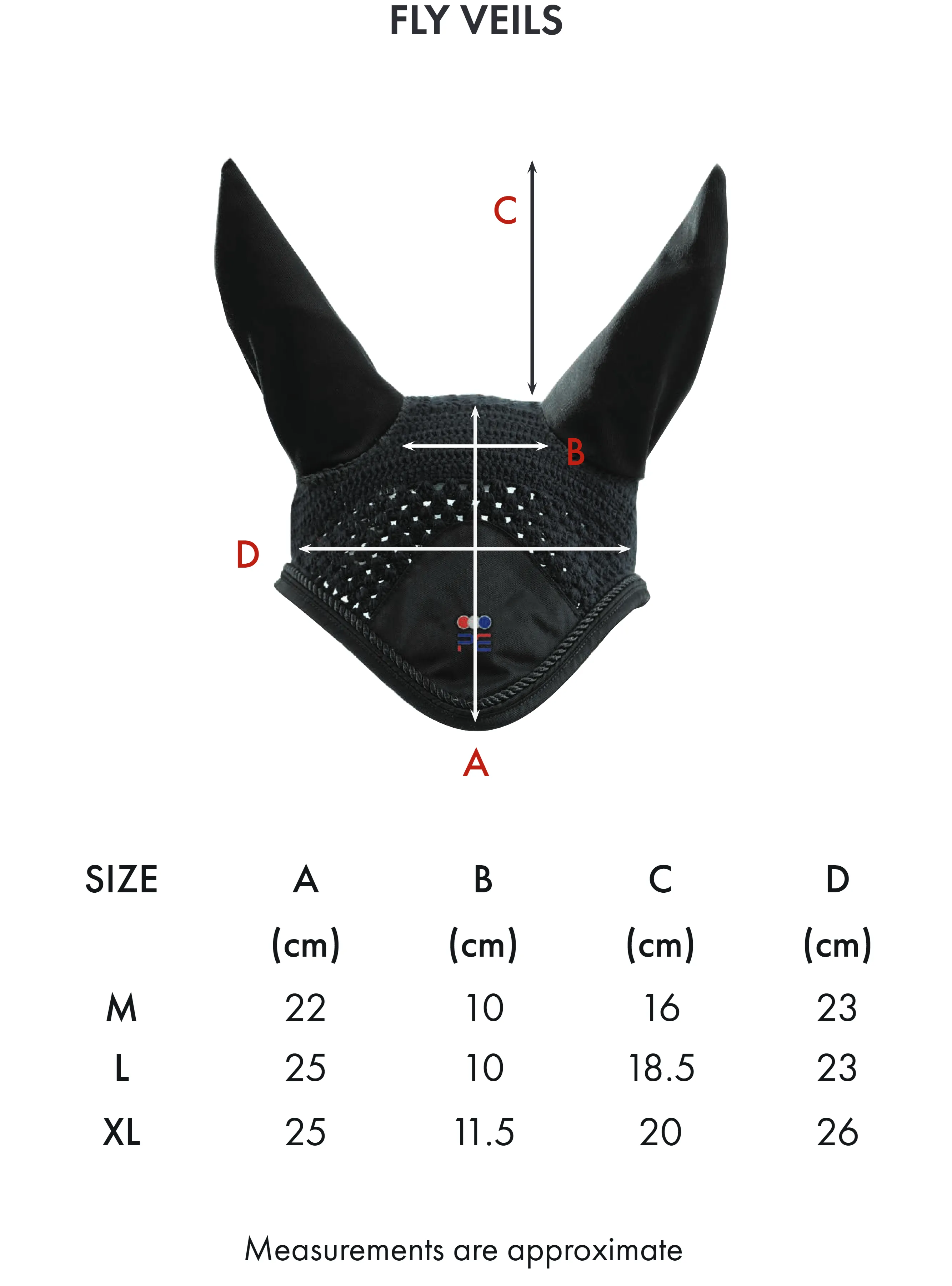 PE Atlas Fly Veil (White)