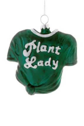  Plant Lady Shirt  Ornament