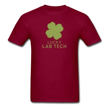 "Lucky Lab Tech" - Men's T-Shirt