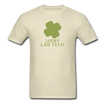 "Lucky Lab Tech" - Men's T-Shirt