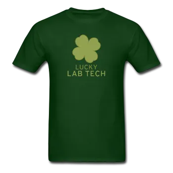 "Lucky Lab Tech" - Men's T-Shirt