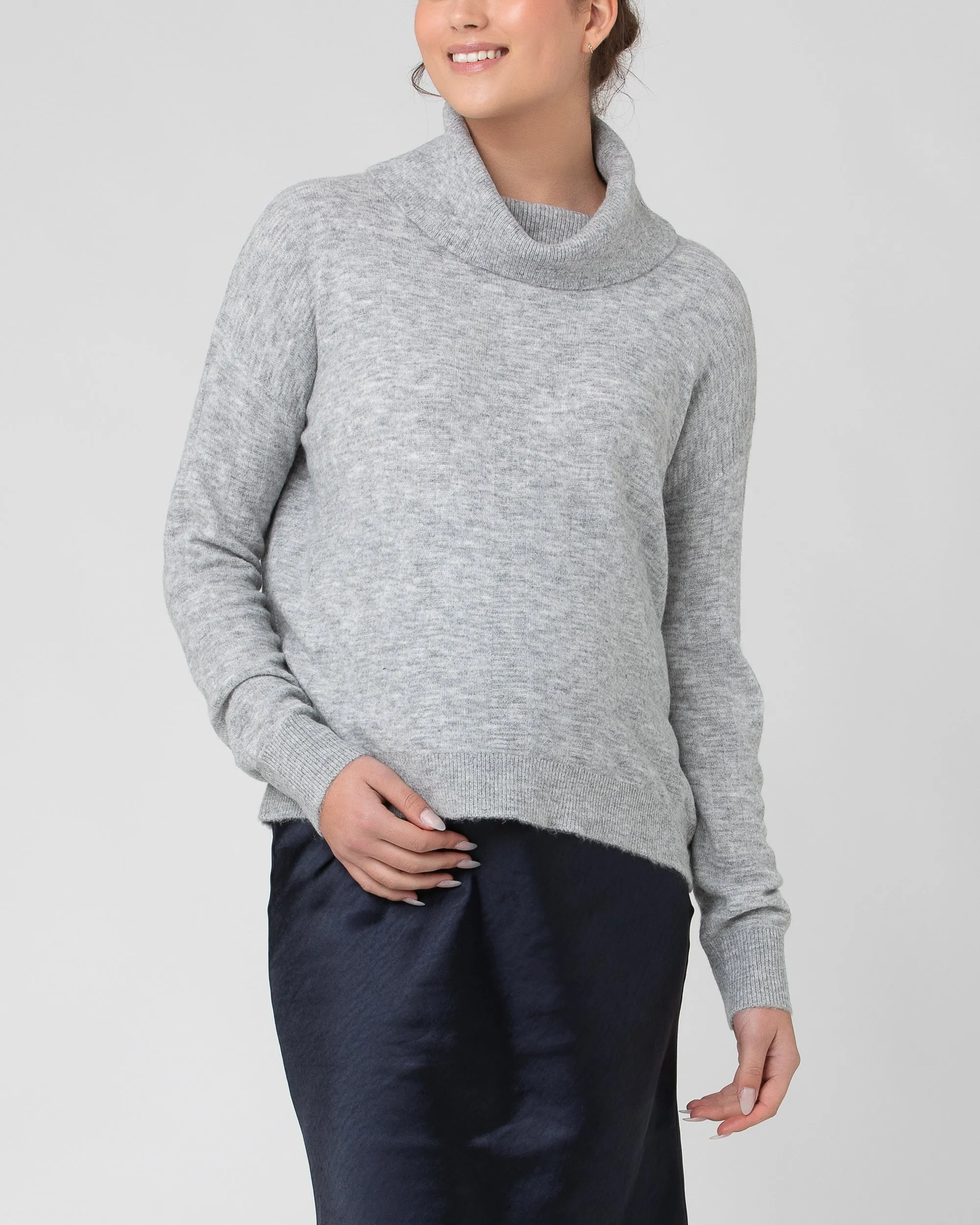 Riley Roll Neck Knit