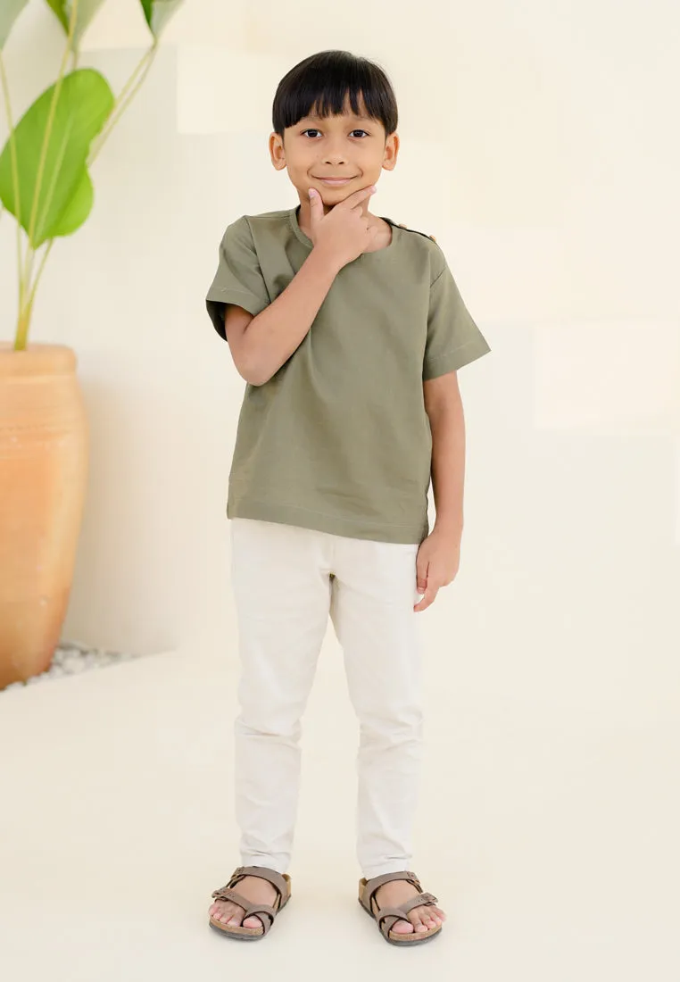 Shirt Boy (Olive Green)