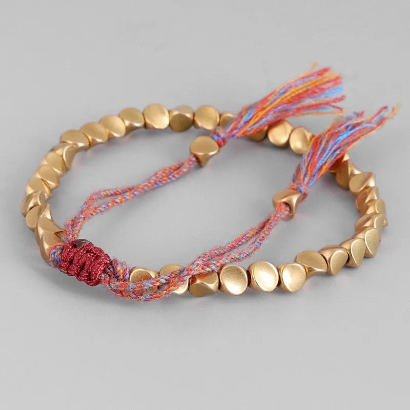 Tibetan Lucky Copper Bracelet