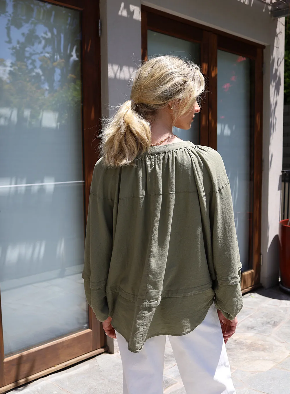 Vera Top-OLIVE